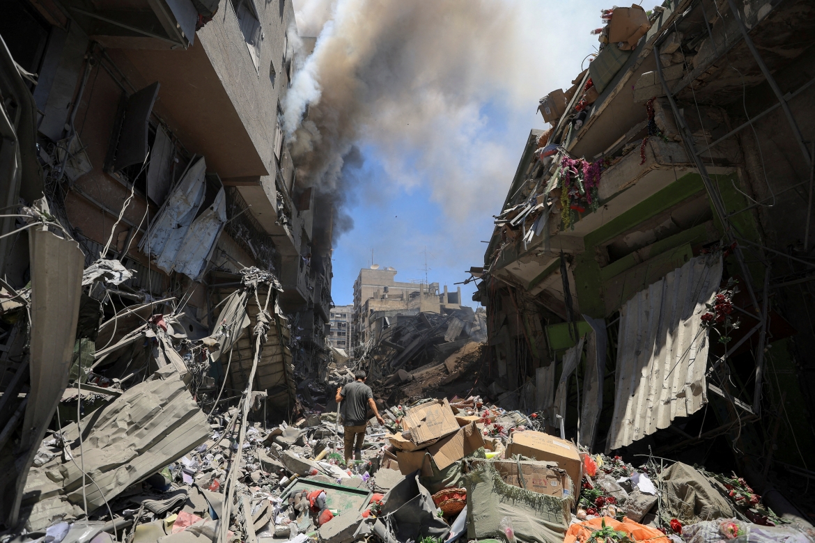 israel khong kich giet chet mot gia dinh o gaza khi dang ngu voi chiec bung doi hinh anh 1