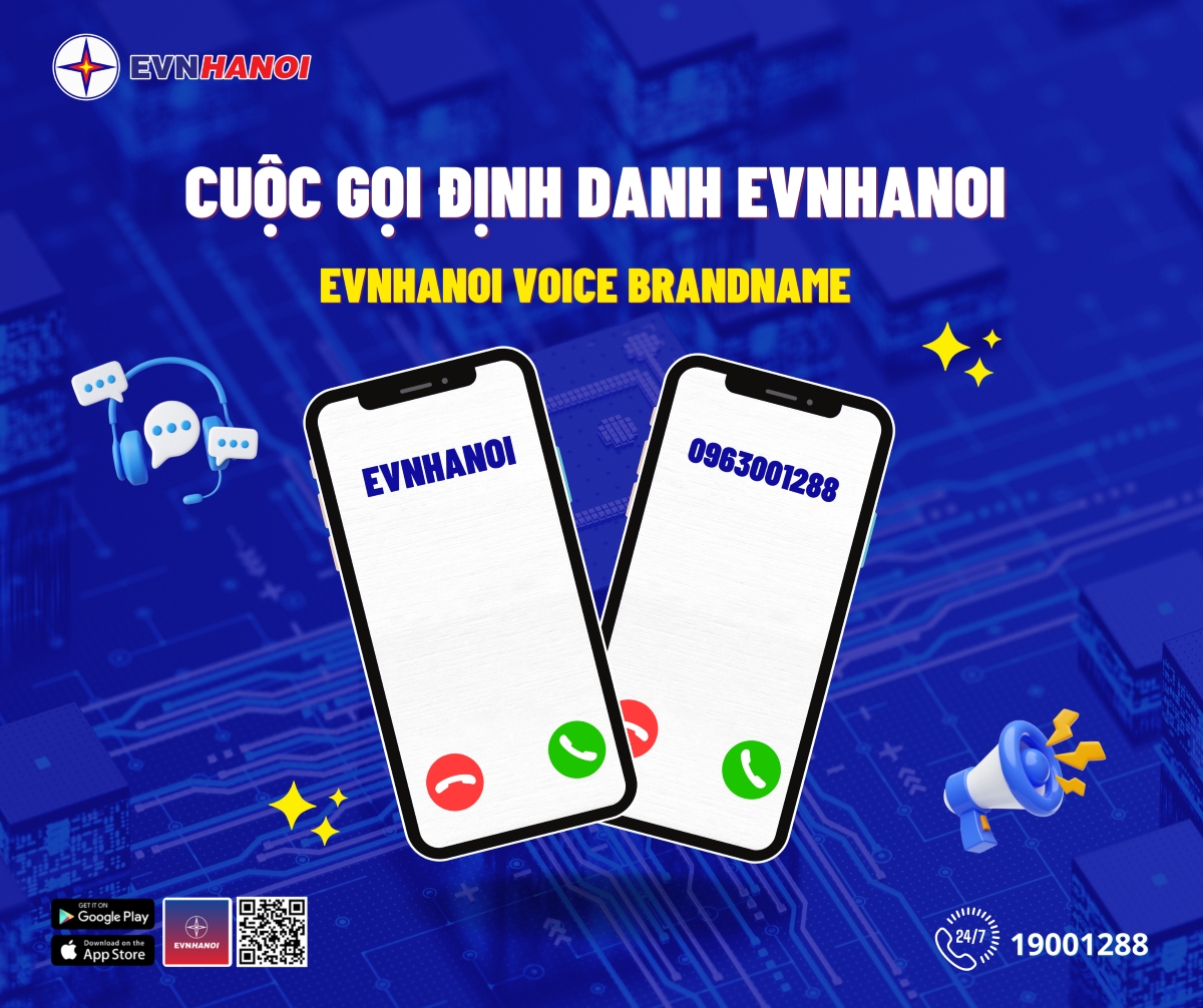 evnhanoi bảo vệ khách hàng bằng giải pháp hiển thị cuộc gọi định danh hình ảnh 1 evnhanoi bao ve khach hang bang giai phap hien thi cuoc goi dinh danh hinh anh 1