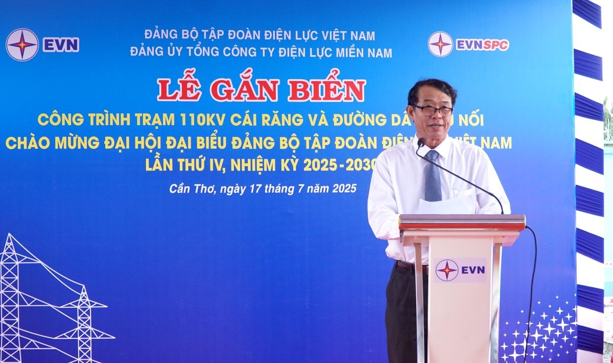 evnspc gắn biển hai công trình chào mừng Đại hội đại biểu Đảng bộ evn lần thứ iv hình ảnh 4 evnspc gan bien hai cong trinh chao mung Dai hoi dai bieu Dang bo evn lan thu iv hinh anh 4