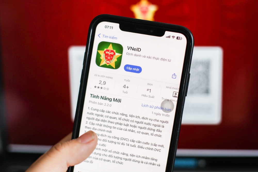 nhiều tính năng mới vừa được bổ sung vào ứng dụng vneid hình ảnh 1 nhieu tinh nang moi vua duoc bo sung vao ung dung vneid hinh anh 1