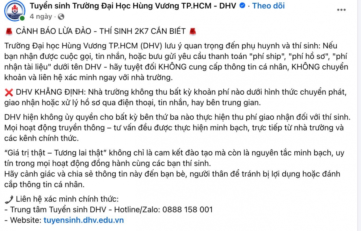 gia danh truong dai hoc lua dao phi giu cho phu huynh, thi sinh can tinh tao hinh anh 2