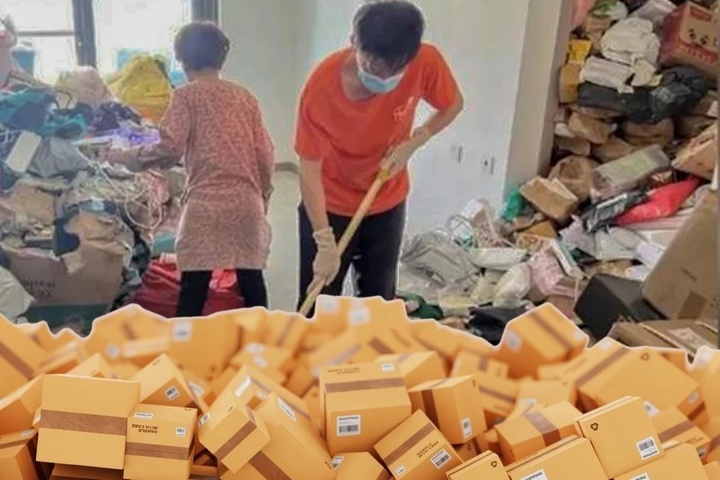 bà lão u70 chi 7,2 tỷ đồng mua đồ online, thuê thêm một căn hộ trữ hàng chưa mở hình ảnh 1 ba lao u70 chi 7,2 ty dong mua do online, thue them mot can ho tru hang chua mo hinh anh 1