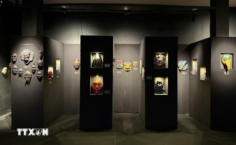 vietnamese mask featured at asian cultural exhibition in india picture 1 vietnamese mask featured at asian cultural exhibition in india picture 1