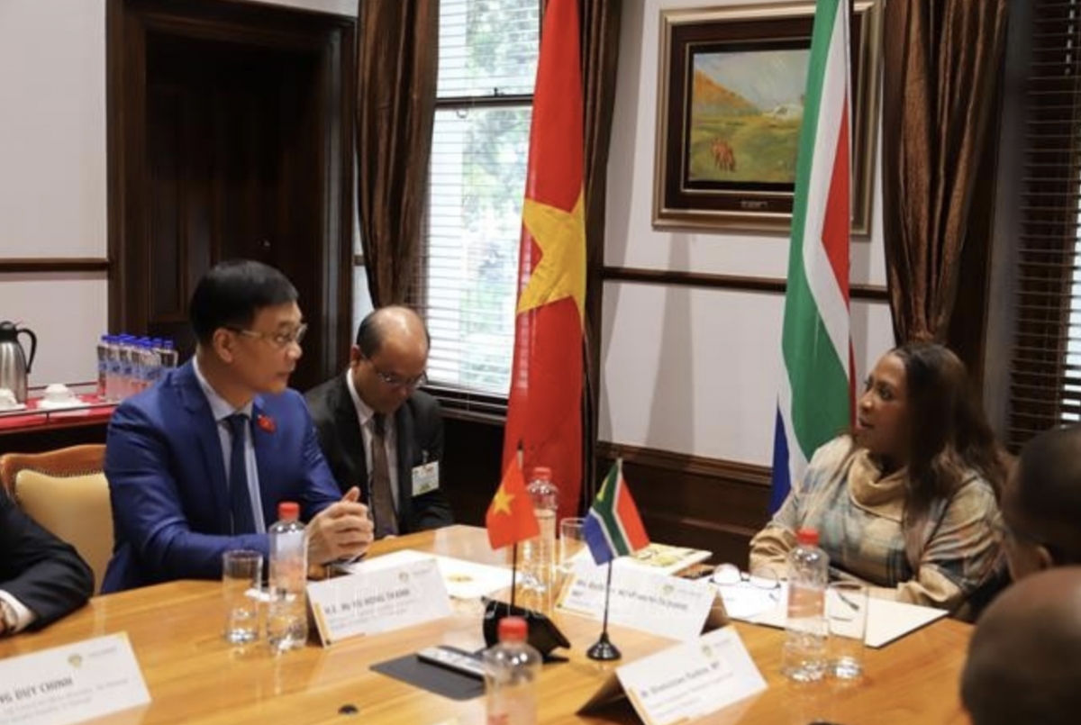 vietnam, south africa eye stronger parliamentary cooperation picture 1 vietnam, south africa eye stronger parliamentary cooperation picture 1