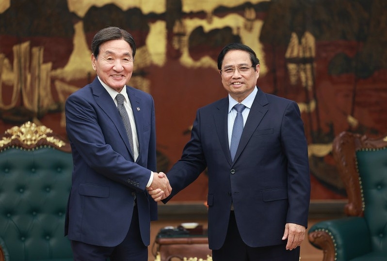 prime minister hosts special envoy of rok president picture 1 prime minister hosts special envoy of rok president picture 1