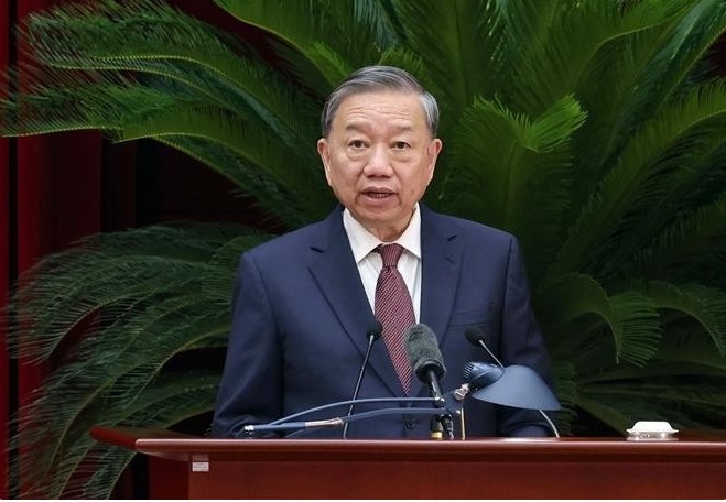 speech by party chief at closing ceremony of party central committee s 12th plenum picture 1