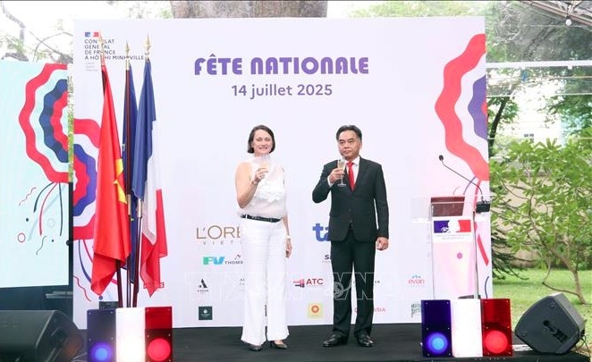 ho chi minh city marks france s national day with commitment to broader cooperation picture 1 ho chi minh city marks france s national day with commitment to broader cooperation picture 1
