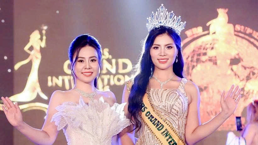 vietnamese contestant crowned mrs. grand international 2025 in myanmar picture 1 vietnamese contestant crowned mrs. grand international 2025 in myanmar picture 1