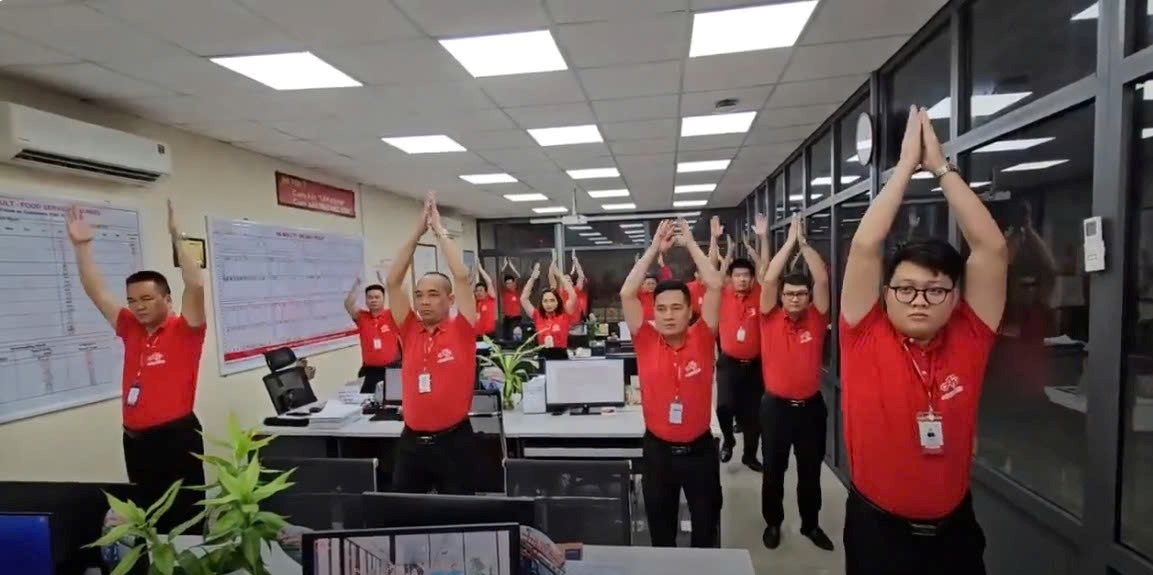 Nhân viên Ajinomoto được chăm sóc "360 độ" từ thể chất đến tinh thần