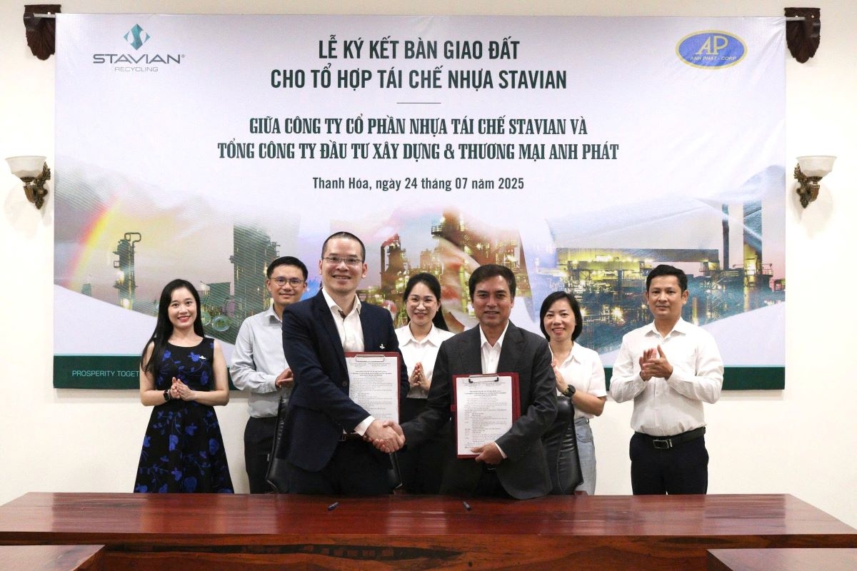 du an to hop tai che nhua stavian chinh thuc nhan giay chung nhan dang ky dau tu hinh anh 2