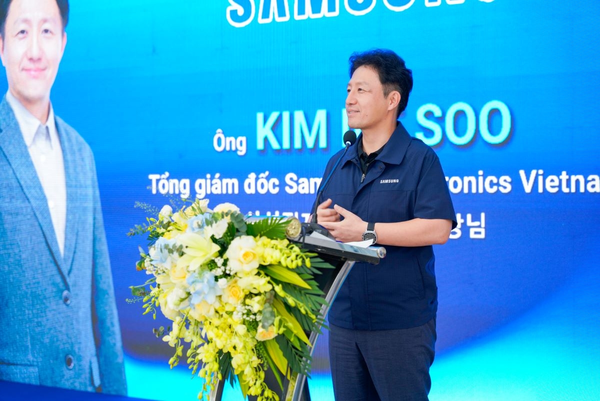 Samsung Electronics VN khánh thành dự án điện mặt trời áp mái tại nhà máy Bắc Ninh