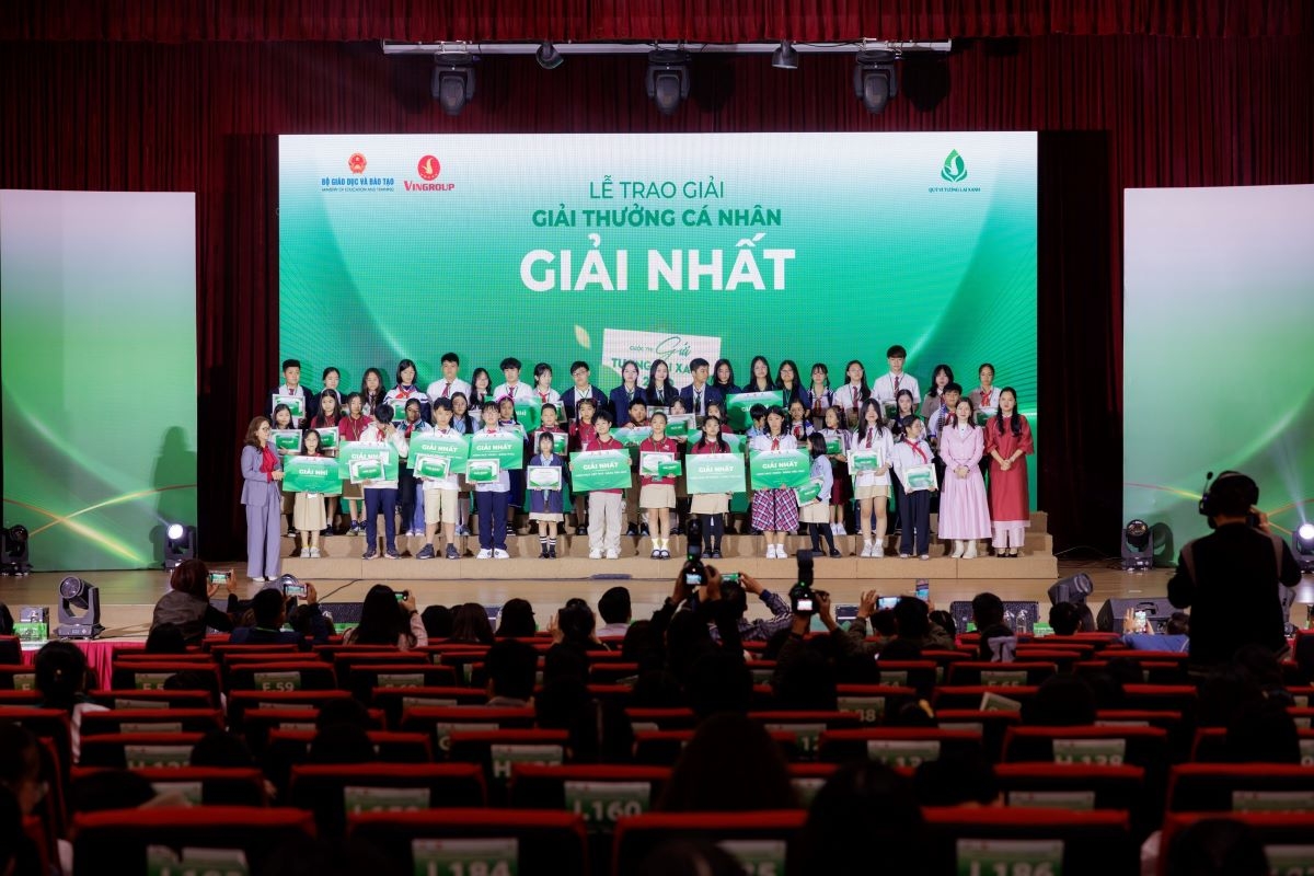 hành trình kiến tạo thế hệ công dân xanh hình ảnh 1 hanh trinh kien tao the he cong dan xanh hinh anh 1