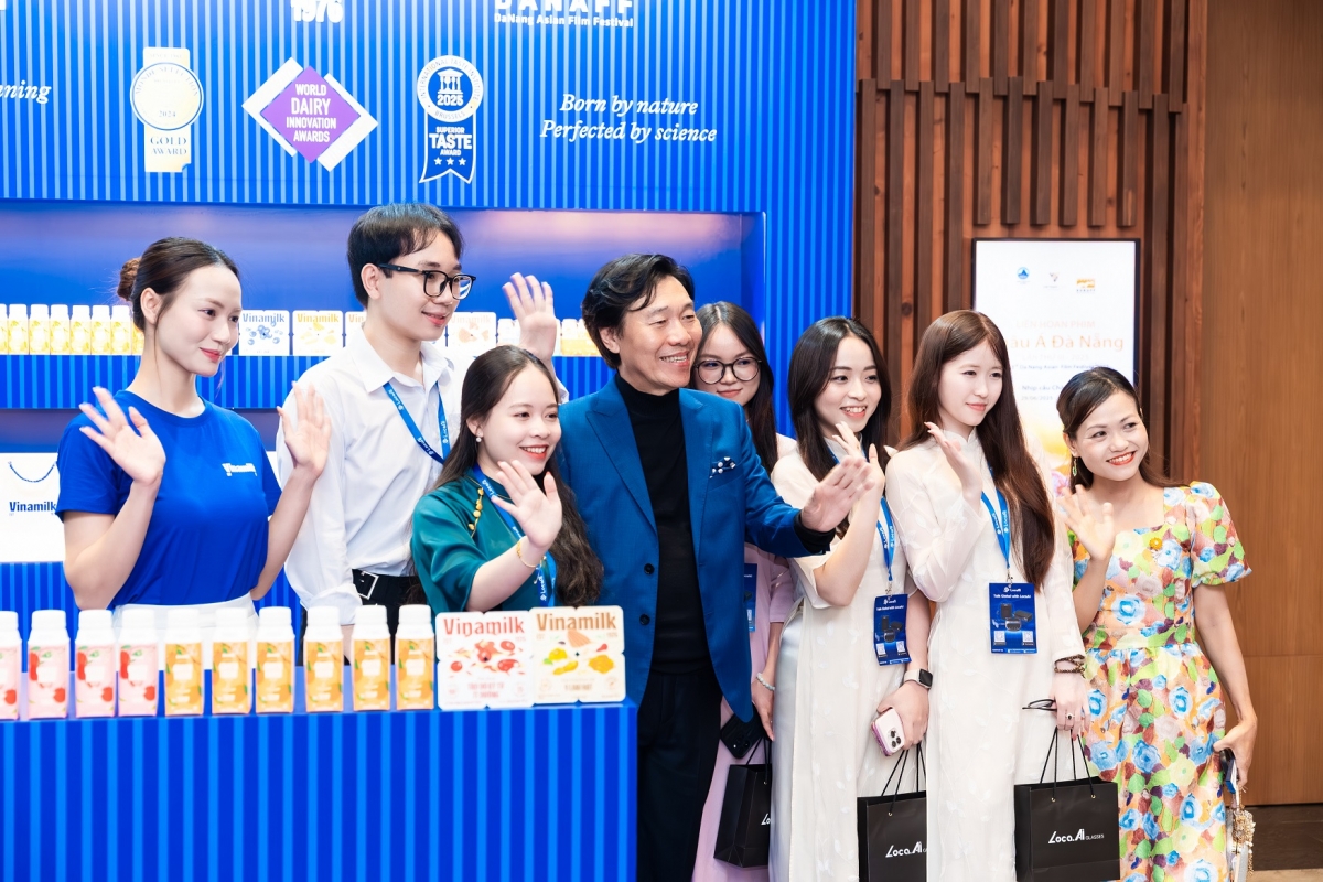 vinamilk tiếp sức ươm mầm tài năng điện ảnh tại liên hoan phim châu Á Đà nẵng iii hình ảnh 1 vinamilk tiep suc uom mam tai nang dien anh tai lien hoan phim chau A Da nang iii hinh anh 1