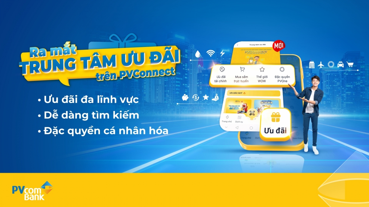một chạm để tận hưởng ngàn ưu đãi cùng pvcombank hình ảnh 1 mot cham de tan huong ngan uu dai cung pvcombank hinh anh 1