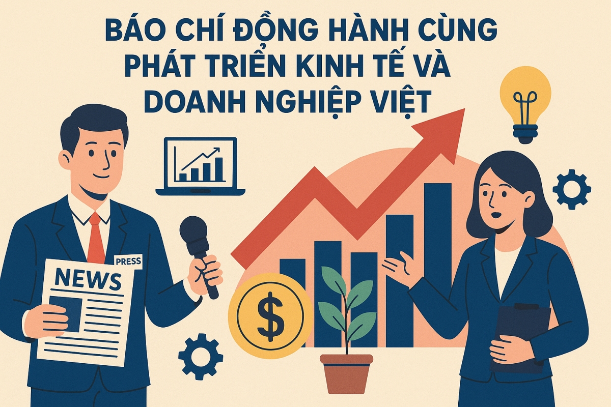 báo chí đồng hành cùng phát triển kinh tế và doanh nghiệp việt hình ảnh 1 bao chi dong hanh cung phat trien kinh te va doanh nghiep viet hinh anh 1