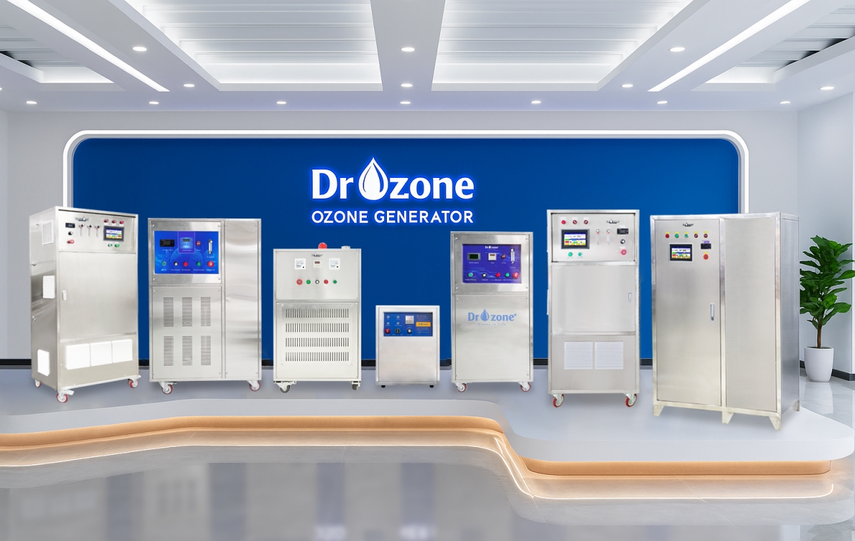 Dr.Ozone và xu hướng máy ozone công nghiệp tự động hóa