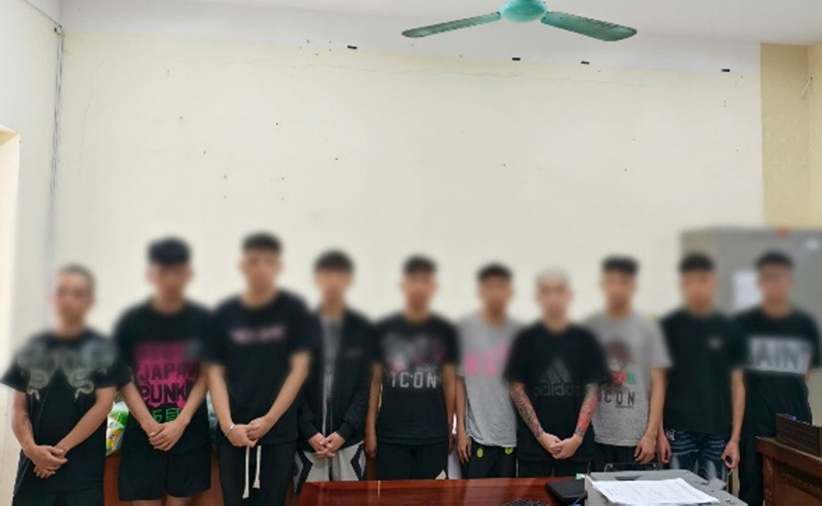 Bắt giữ 10 đối tượng liên quan vụ giết người giữa đêm ở Hà Nội