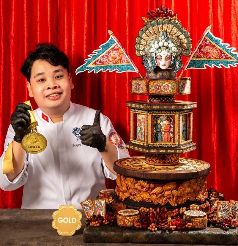 vietnamese cake artist takes traditional culture to international stage picture 1