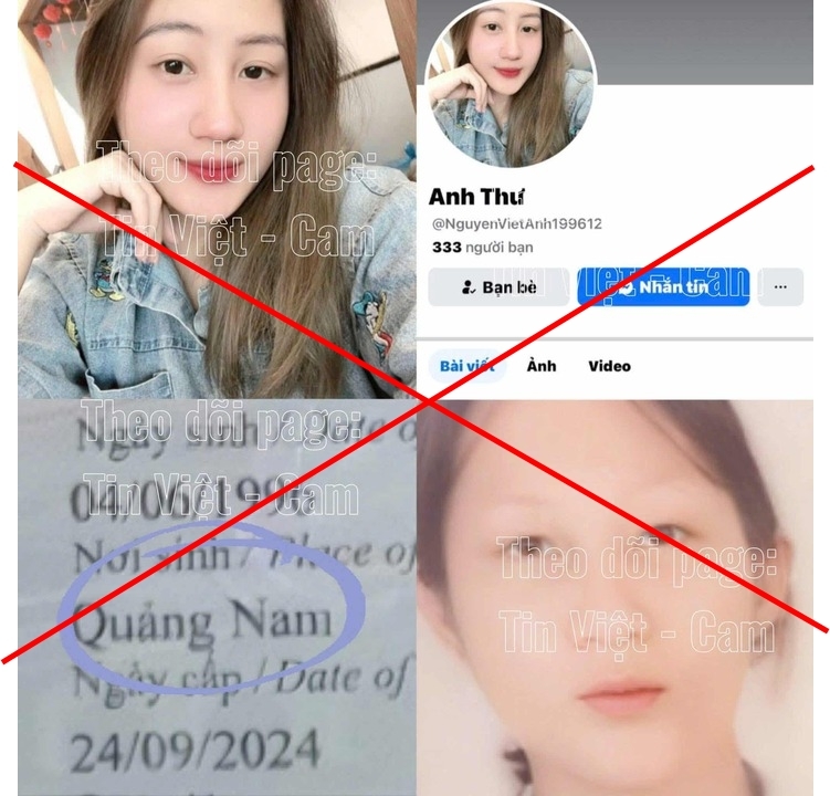 Bịa đặt chuyện người phụ nữ tử vong ở Campuchia để kêu gọi ủng hộ