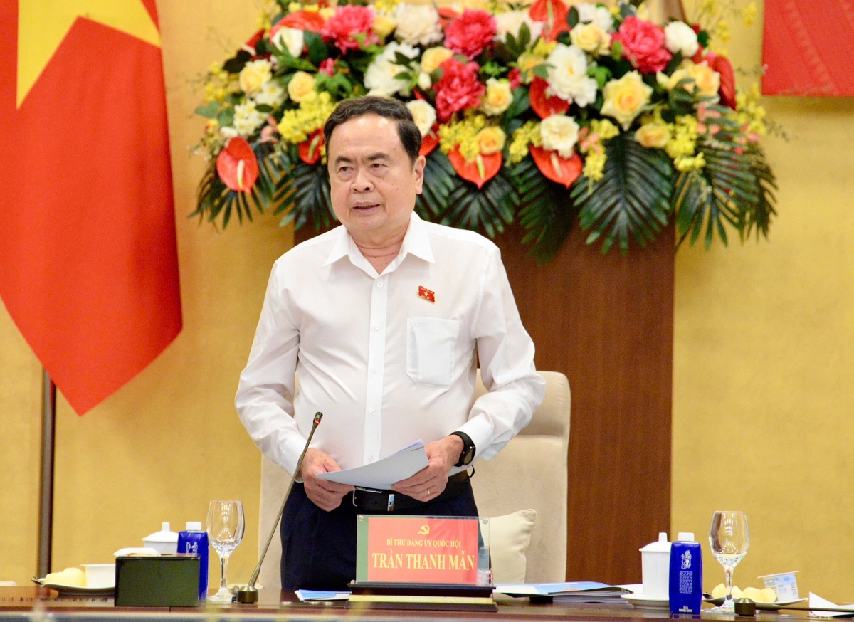 Chủ tịch Quốc hội chủ trì Hội nghị chuẩn bị Đại hội Đại biểu Đảng bộ Quốc hội