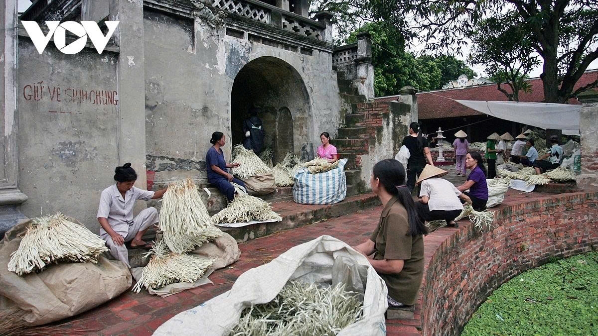 a glimpse into the unique conical hat market of chuong village picture 2 a glimpse into the unique conical hat market of chuong village picture 2