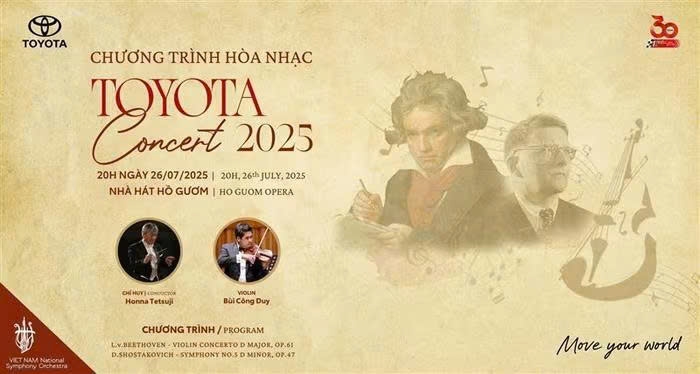 toyota concert 2025 to hit hanoi stage in late july picture 1 toyota concert 2025 to hit hanoi stage in late july picture 1