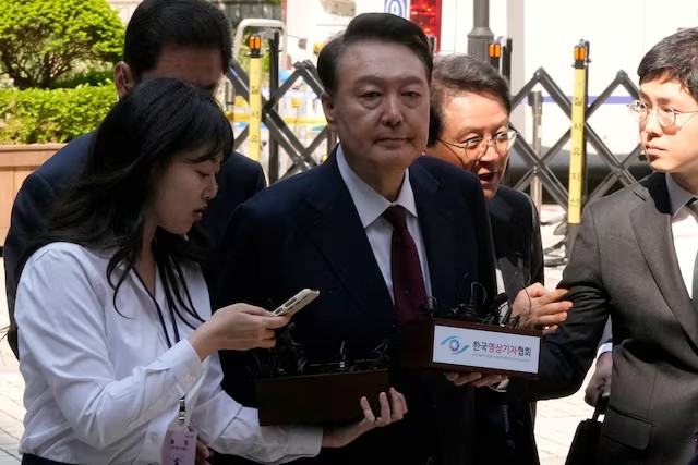 cựu tổng thống hàn quốc yoon suk yeol kiện cơ quan điều tra hình ảnh 1 cuu tong thong han quoc yoon suk yeol kien co quan dieu tra hinh anh 1