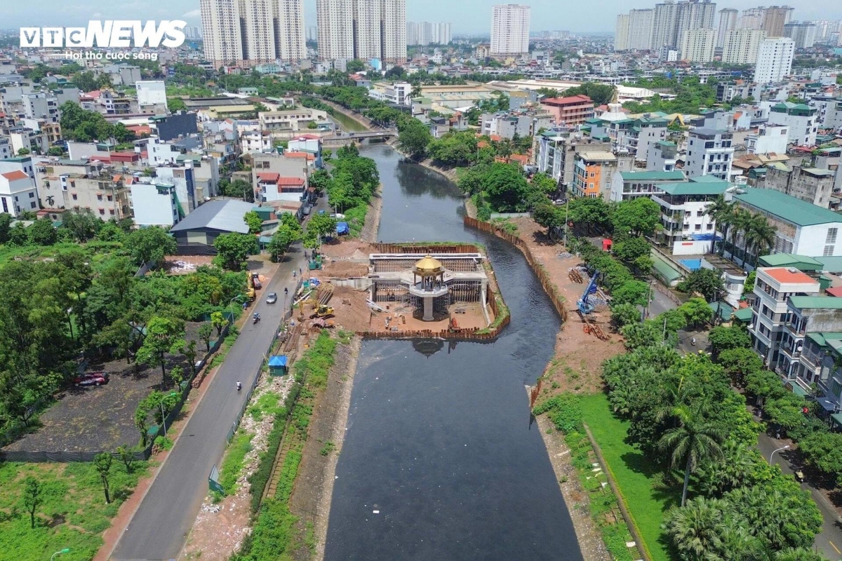 thiết kế độc lạ của đập tràn giữ nước đầu tiên trên sông tô lịch hình ảnh 1 thiet ke doc la cua dap tran giu nuoc dau tien tren song to lich hinh anh 1