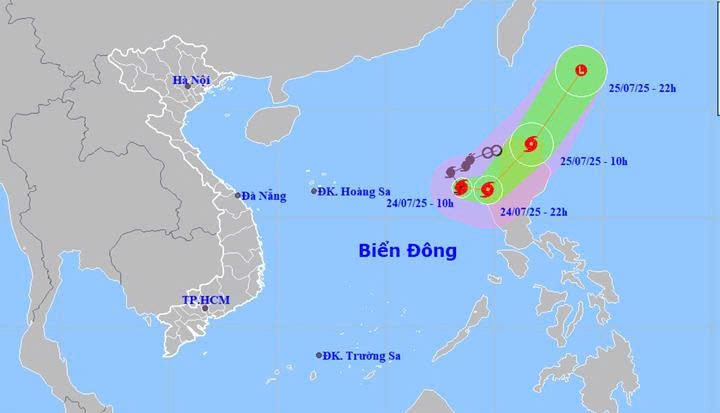 Vì sao bão số 4 trên Biển Đông được đặt tên Cỏ May?