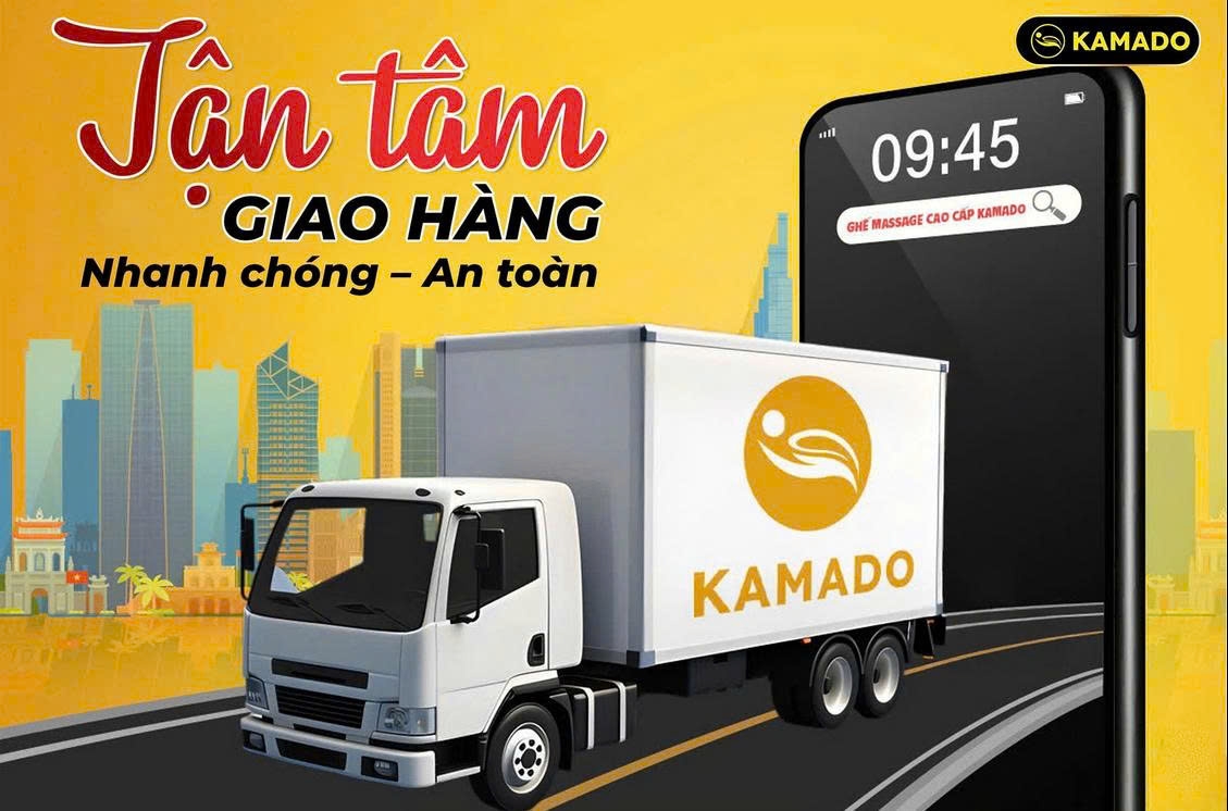 Ghế massage Kamado khẳng định chỗ đứng trên thị trường