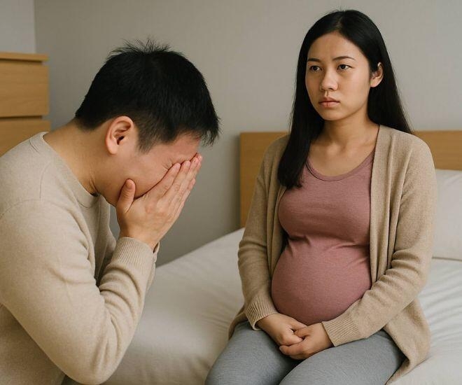 Tôi biết mình mang thai 2 tháng cùng thời điểm phát hiện anh ấy có người khác