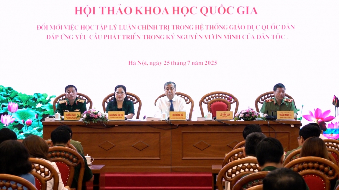 tu duy ve giao duc ly luan chinh tri phai co buoc doi moi hinh anh 1