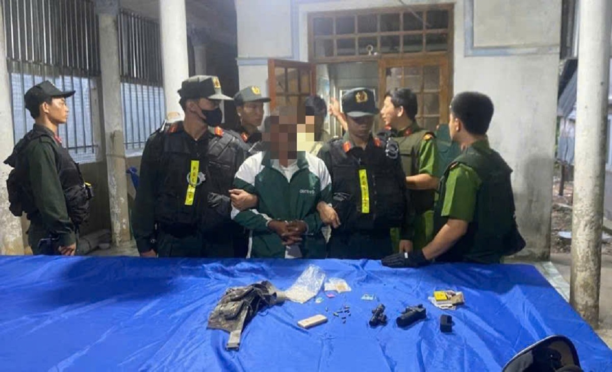 khởi tố kẻ bắn trung tá công an ở lâm Đồng hình ảnh 1 khoi to ke ban trung ta cong an o lam Dong hinh anh 1