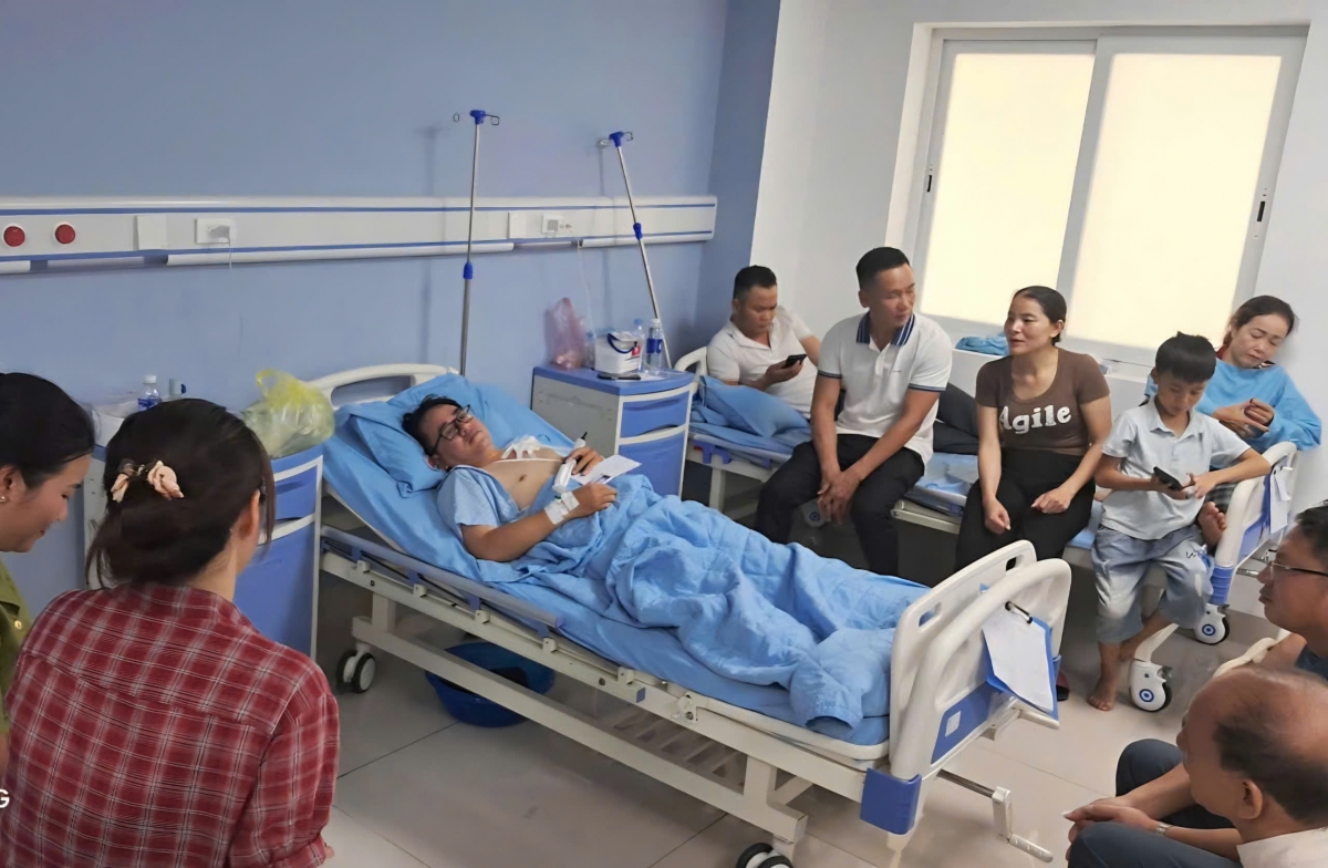 Cán bộ kiểm lâm gặp nạn khi đi giúp dân khắc phục hậu quả lũ lụt ở Nghệ An