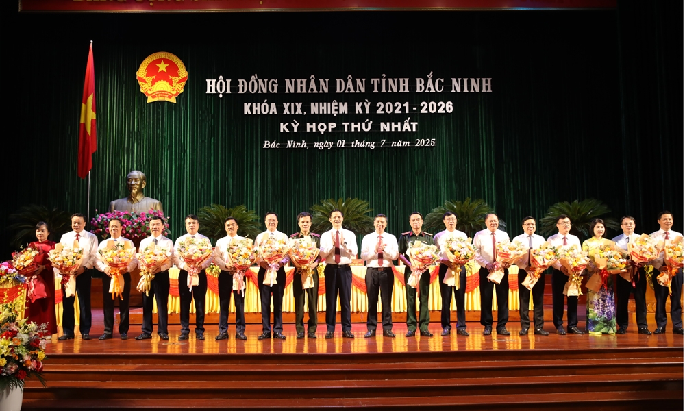 HĐND tỉnh Bắc Ninh họp kỳ thứ nhất thông qua công tác nhân sự