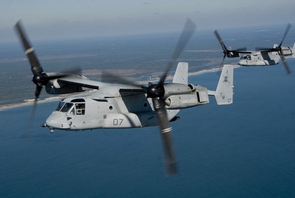 Nhật mở thêm căn cứ quân sự và triển khai máy bay Osprey tại Saga