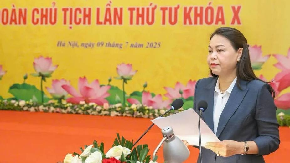 chủ tịch mttq cấp xã tiêu biểu sẽ cơ cấu vào Ủy ban trung ương mttq việt nam hình ảnh 1 chu tich mttq cap xa tieu bieu se co cau vao Uy ban trung uong mttq viet nam hinh anh 1