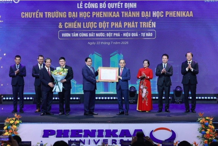 pm calls on phenikaa university to become model for new-generation private universities picture 1 pm calls on phenikaa university to become model for new-generation private universities picture 1