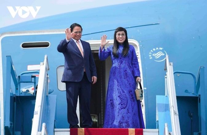 pm chinh departs hanoi for expanded brics summit and bilateral meetings in brazil picture 1 pm chinh departs hanoi for expanded brics summit and bilateral meetings in brazil picture 1