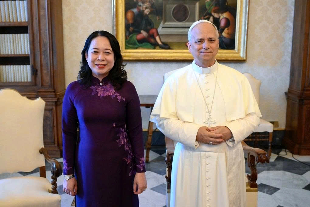 pope leo xiv hopes for stronger vatican vietnam relations picture 1 pope leo xiv hopes for stronger vatican vietnam relations picture 1