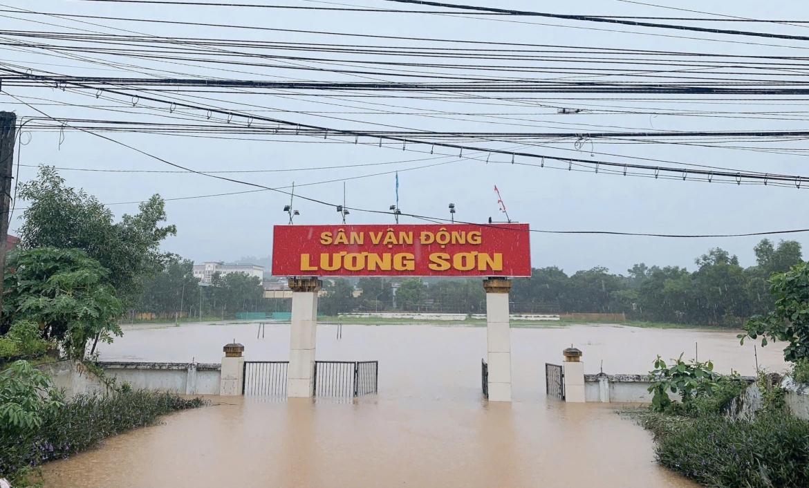 so tan 30 ho dan bi ngap lut o xa luong son, phu tho do anh huong bao so 3 hinh anh 1