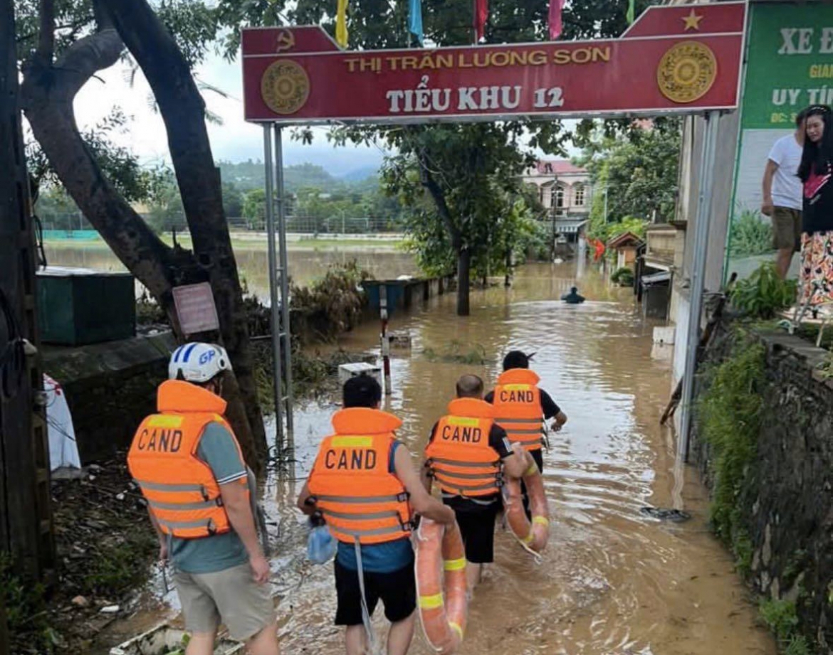 so tan 30 ho dan bi ngap lut o xa luong son, phu tho do anh huong bao so 3 hinh anh 3