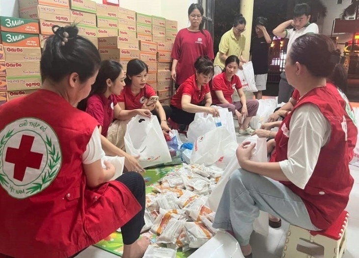 red cross society launches emergency relief for flood-hit nghe an province picture 1 red cross society launches emergency relief for flood-hit nghe an province picture 1