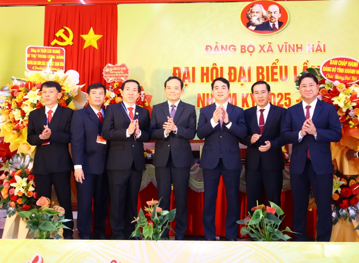 Ong tran luu quang du Dai hoi Dang bo xa vinh hai, noi quy hoach dien hat nhan hinh anh 2