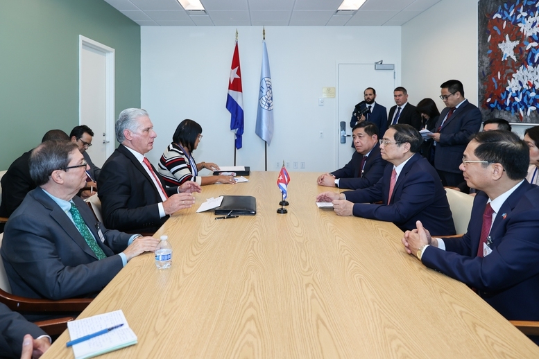 thủ tướng phạm minh chính hội kiến với bí thư thứ nhất, chủ tịch nước cuba hình ảnh 2 thu tuong pham minh chinh hoi kien voi bi thu thu nhat, chu tich nuoc cuba hinh anh 2