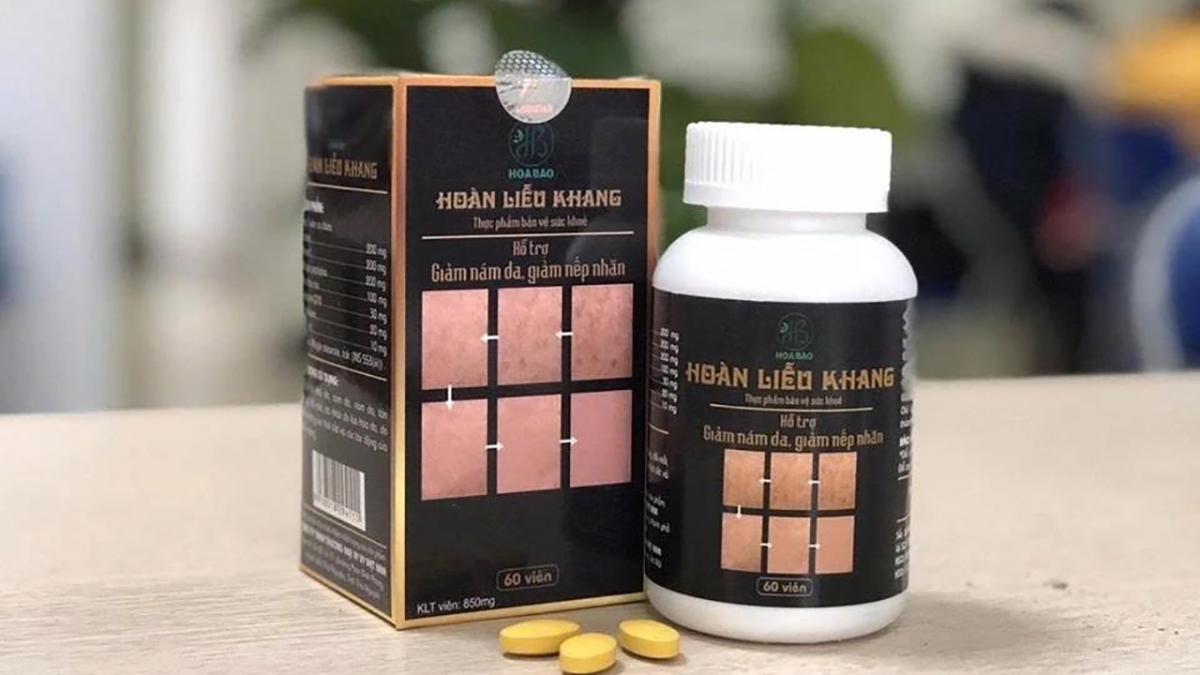 Thực phẩm bảo vệ sức khỏe Hoàn Liễu Khang do Công ty TNHH Thương mại Vy Vy Việt Nam công bố. Thực phẩm bảo vệ sức khỏe Hoàn Liễu Khang do Công ty TNHH Thương mại Vy Vy Việt Nam công bố.
