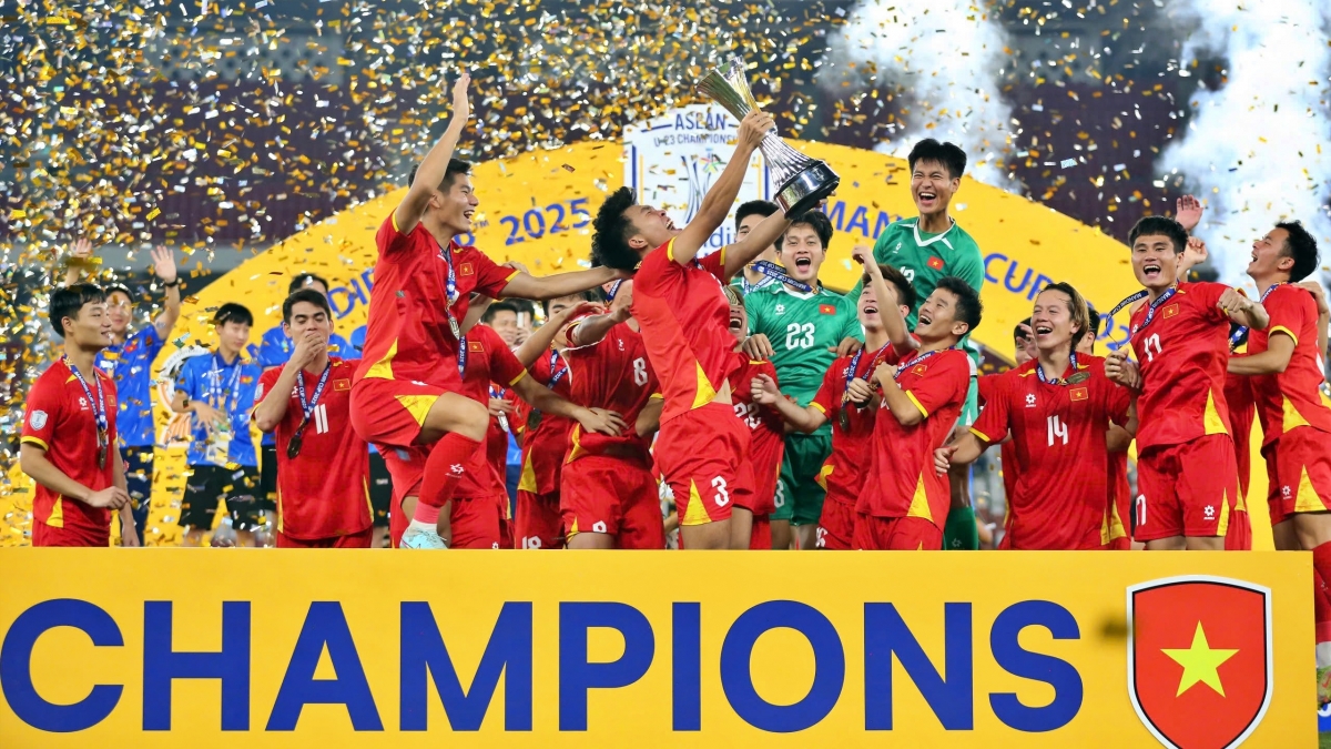 U23 Việt Nam vô địch U23 Đông Nam Á 2025: Bản lĩnh nhà vua, vững bước tương lai