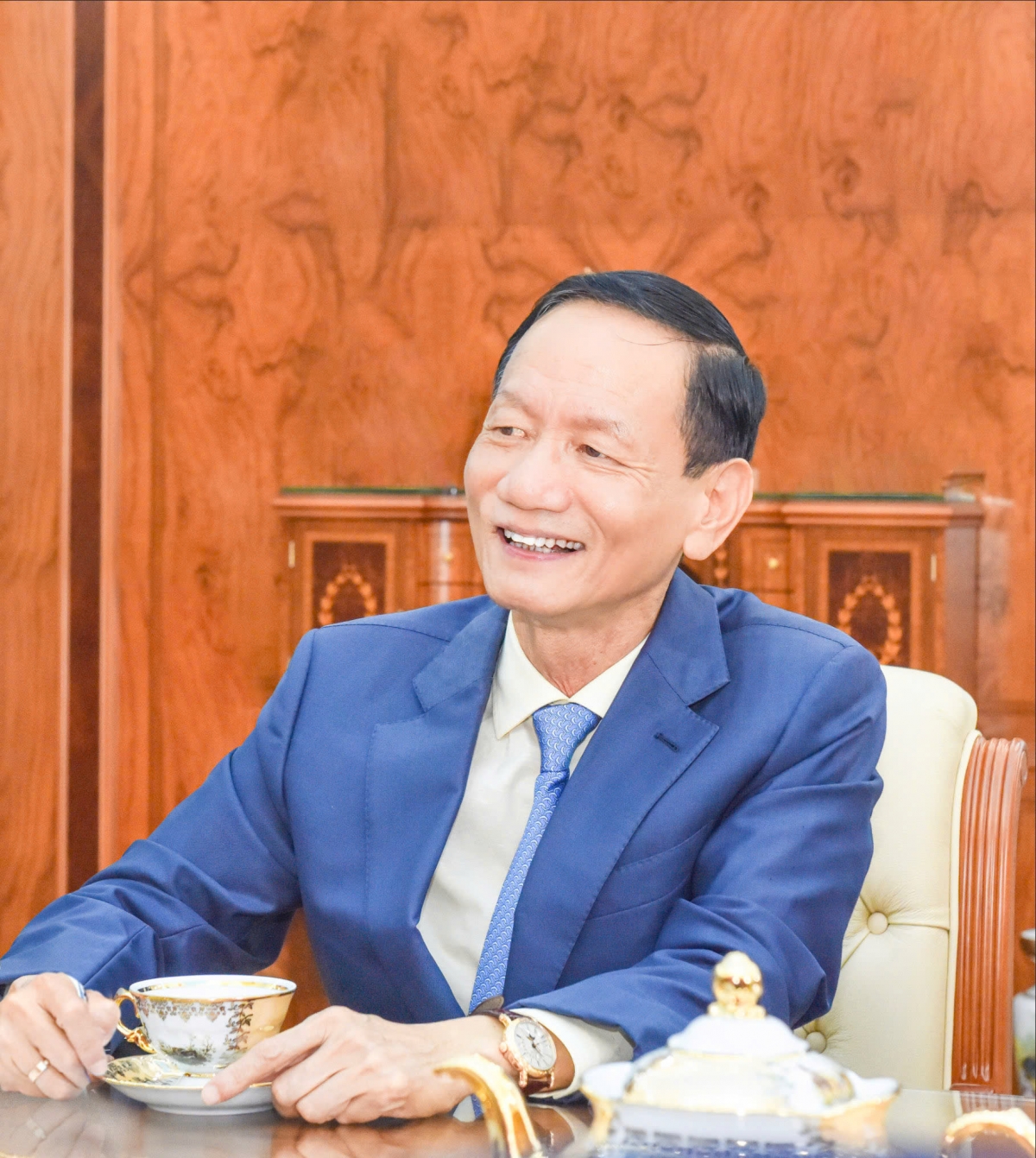 doanh nhan vu van tien - lanh dao moi cua hiep hoi dich vu phat trien kinh doanh hinh anh 1