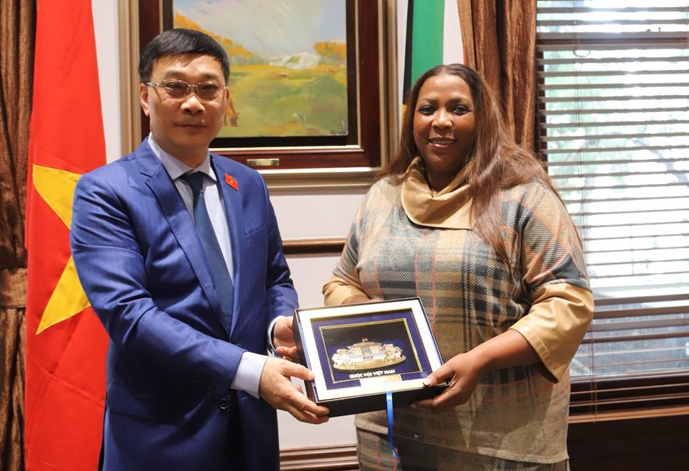 phó chủ tịch quốc hội vũ hồng thanh hội kiến chủ tịch thượng viện nam phi hình ảnh 2 pho chu tich quoc hoi vu hong thanh hoi kien chu tich thuong vien nam phi hinh anh 2
