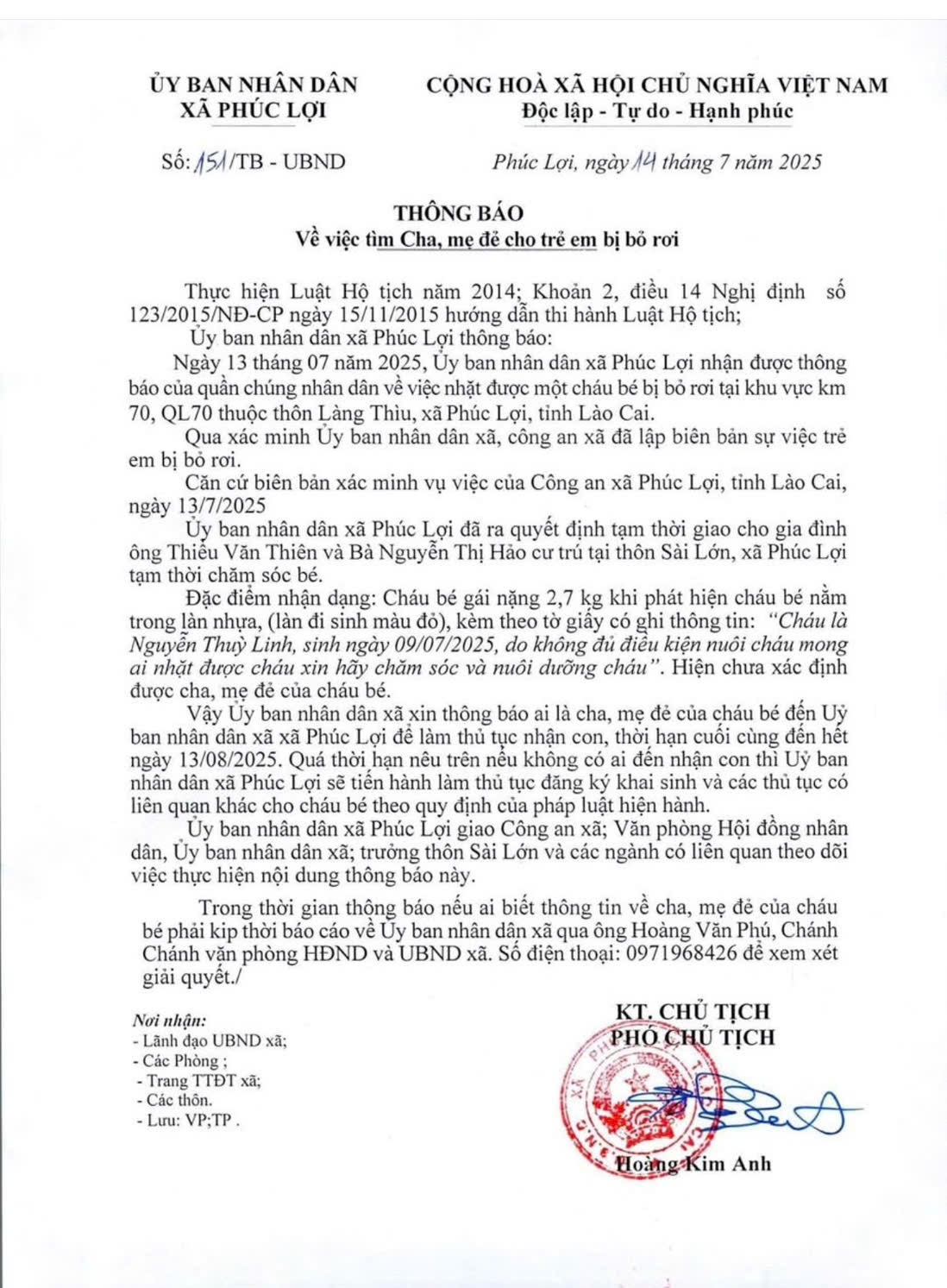 bé gái sơ sinh 2,7 kg bị bỏ rơi ven đường quốc lộ 70 hình ảnh 2 be gai so sinh 2,7 kg bi bo roi ven duong quoc lo 70 hinh anh 2